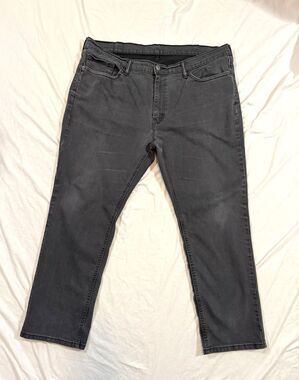 Levi's 541 Athletic Taper Men's 42x30 (Tag 44x32) Black/Gray Jeans *Red Tag